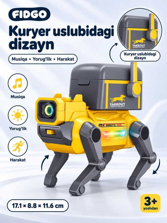 Robototexnika o'yinchoqlari DinoRobot: Ta'lim sarguzashtlari