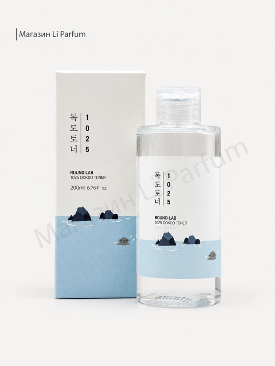Dengiz suvi bilan namlovchi Toner Round LAB 1025 Dokdo toner, 200 ml