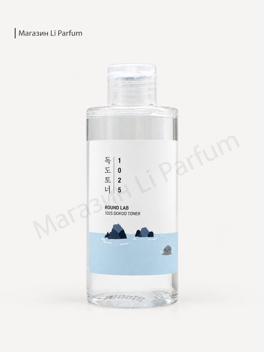 Dengiz suvi bilan namlovchi Toner Round LAB 1025 Dokdo toner, 200 ml - 