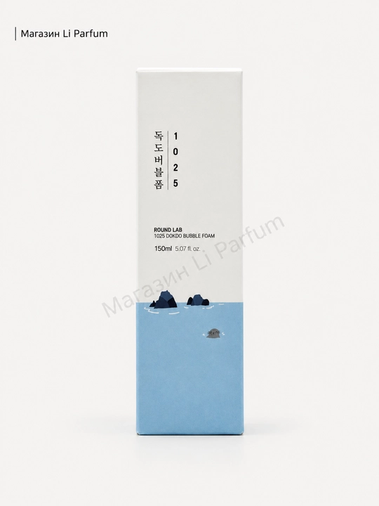 Round Lab 1025 Dokdo Bubble Foam tozalovchi ko'pik 150 ml
