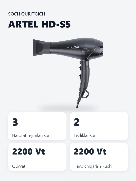 Soch quritgich Artel HD-S5 - 