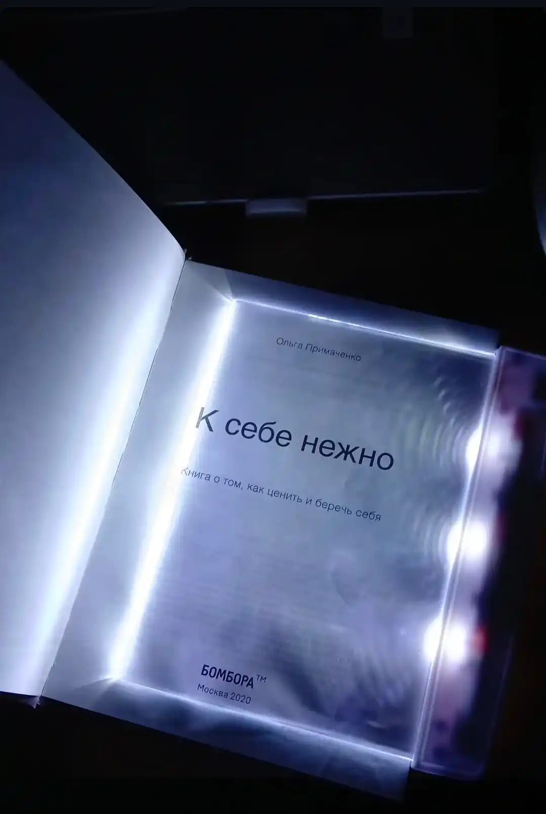 Светильник для чтения книг в темноте