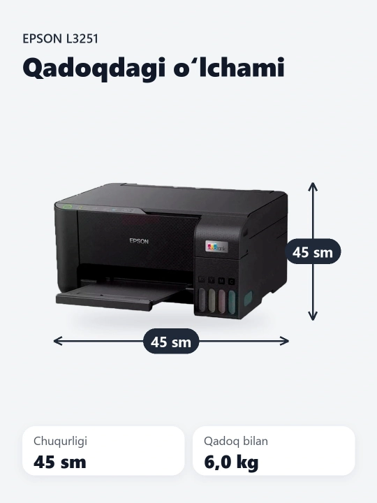Struyli printer Epson L3251 rangda