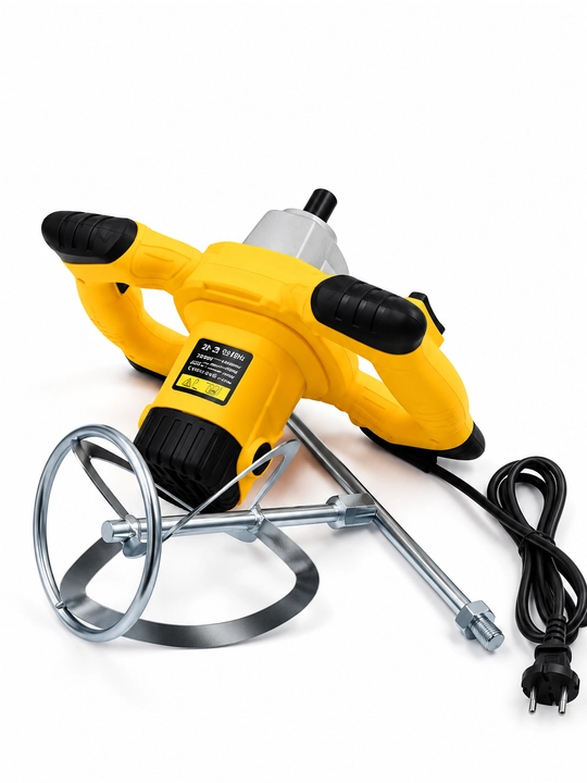 Professional elektr qurilish mikseri 2600W – ikki tutqichli