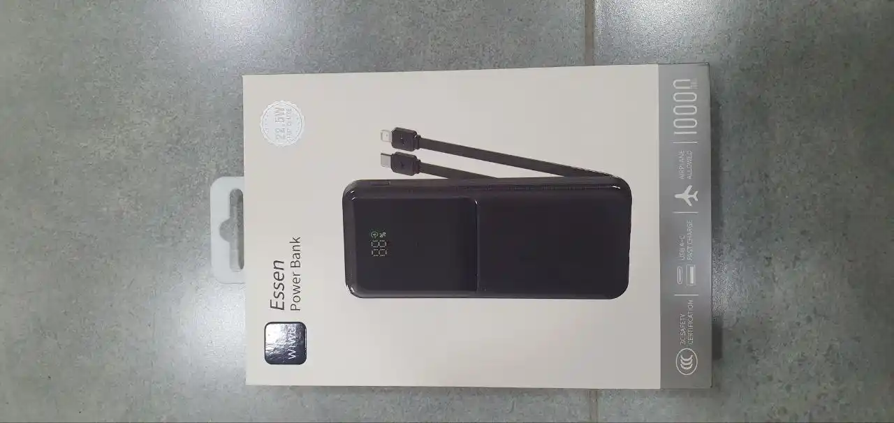 WIWU | CCC Tashqi akkumulyator 22.5w quvvat 10k, 20k, 30k mA/h, POWER BANK