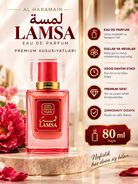 Арабские духи Naseem Sadaat, Bushra, Hessa aqua Parfum 30 мл стойкий парфюм