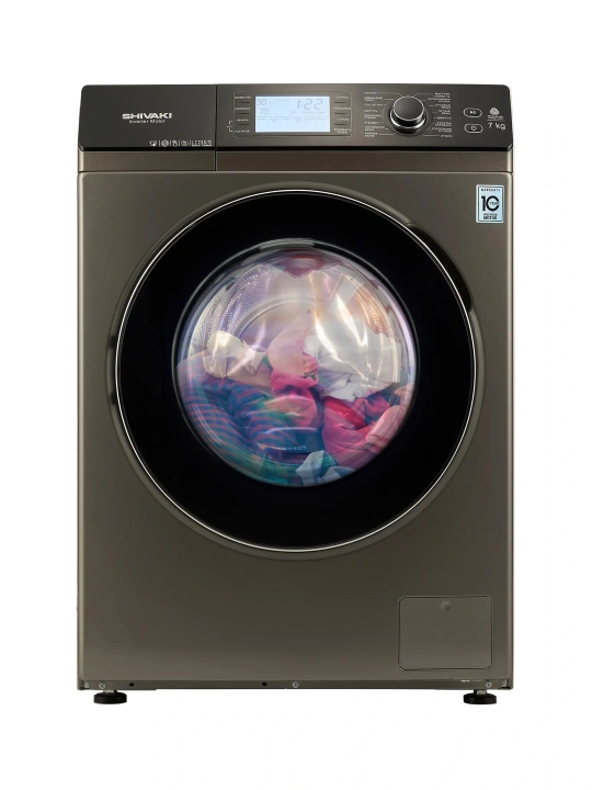 Стиральная машина автомат Shivaki WF70L0505K, 7 кг, отжим 1000 об/мин