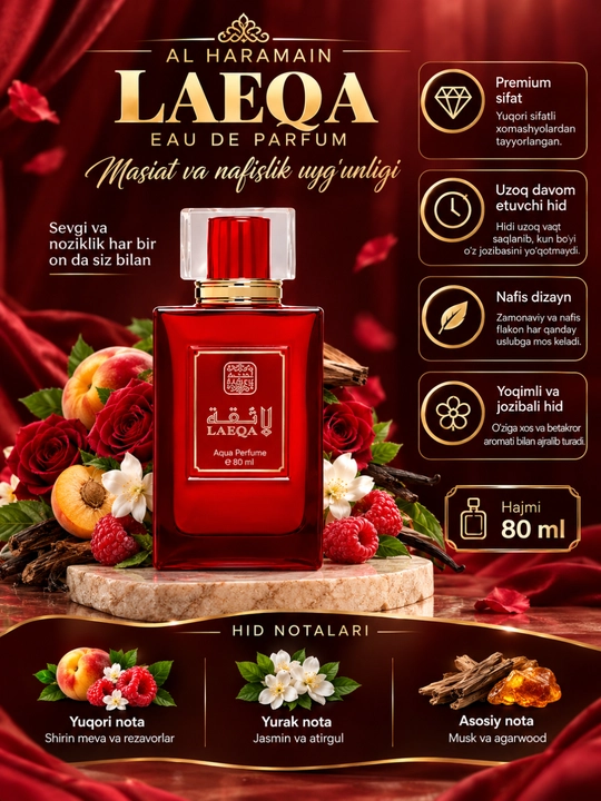 Арабские духи Naseem Sadaat, Bushra, Hessa aqua Parfum 30 мл стойкий парфюм