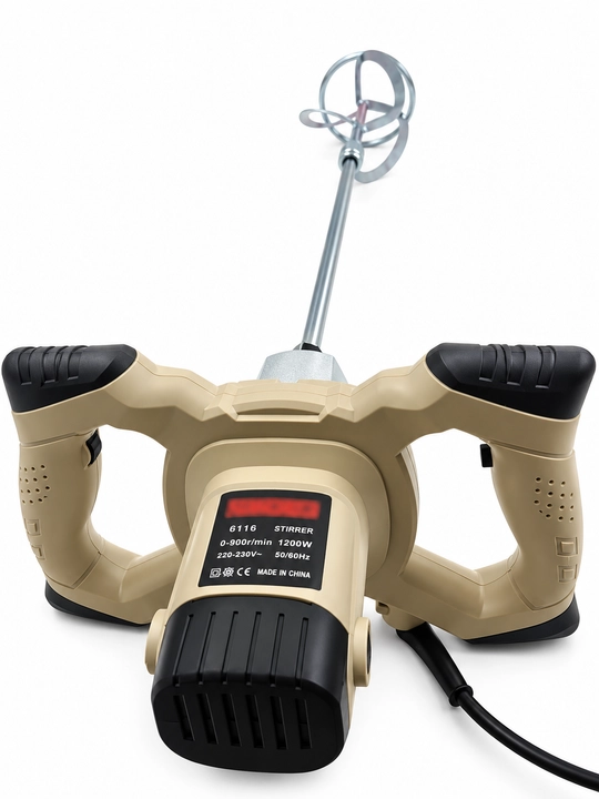 Professional elektr qurilish mikseri 2600W – ikki tutqichli
