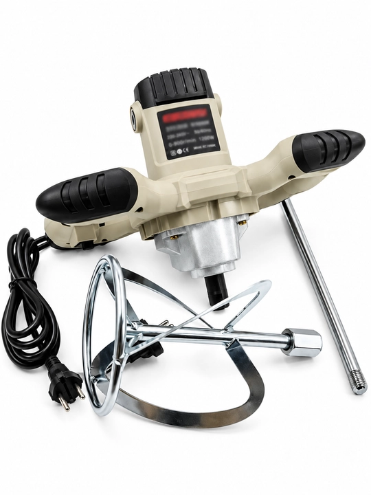 Professional elektr qurilish mikseri 2600W – ikki tutqichli