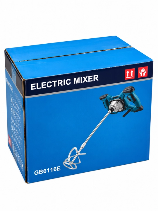 Professional elektr qurilish mikseri 2600W – ikki tutqichli