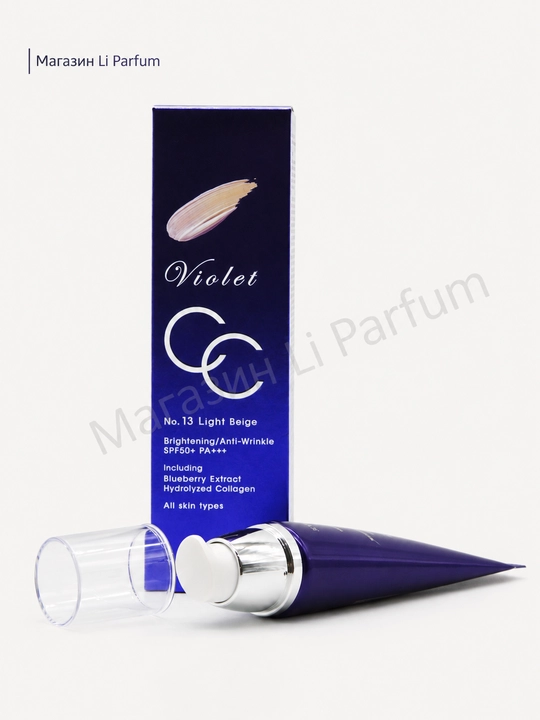 CC krem Deoproce Violet 21 va 13 tonlari SPF 50 - 