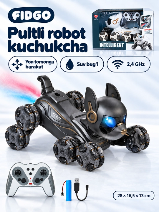 O'yinchoq radio boshqariladigan robot - 