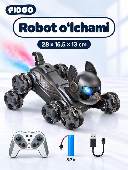 O'yinchoq radio boshqariladigan robot