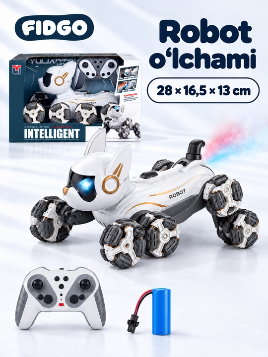 O'yinchoq radio boshqariladigan robot