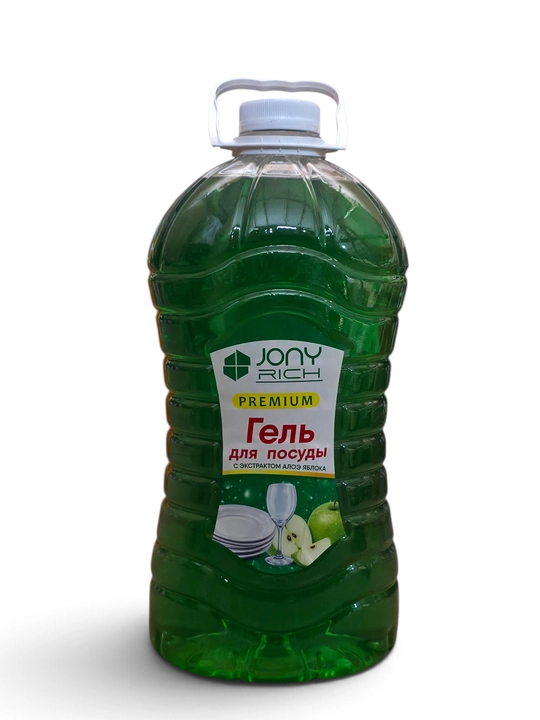 Idish yuvish uchun gel Premium Jony Rich, 5000 ml