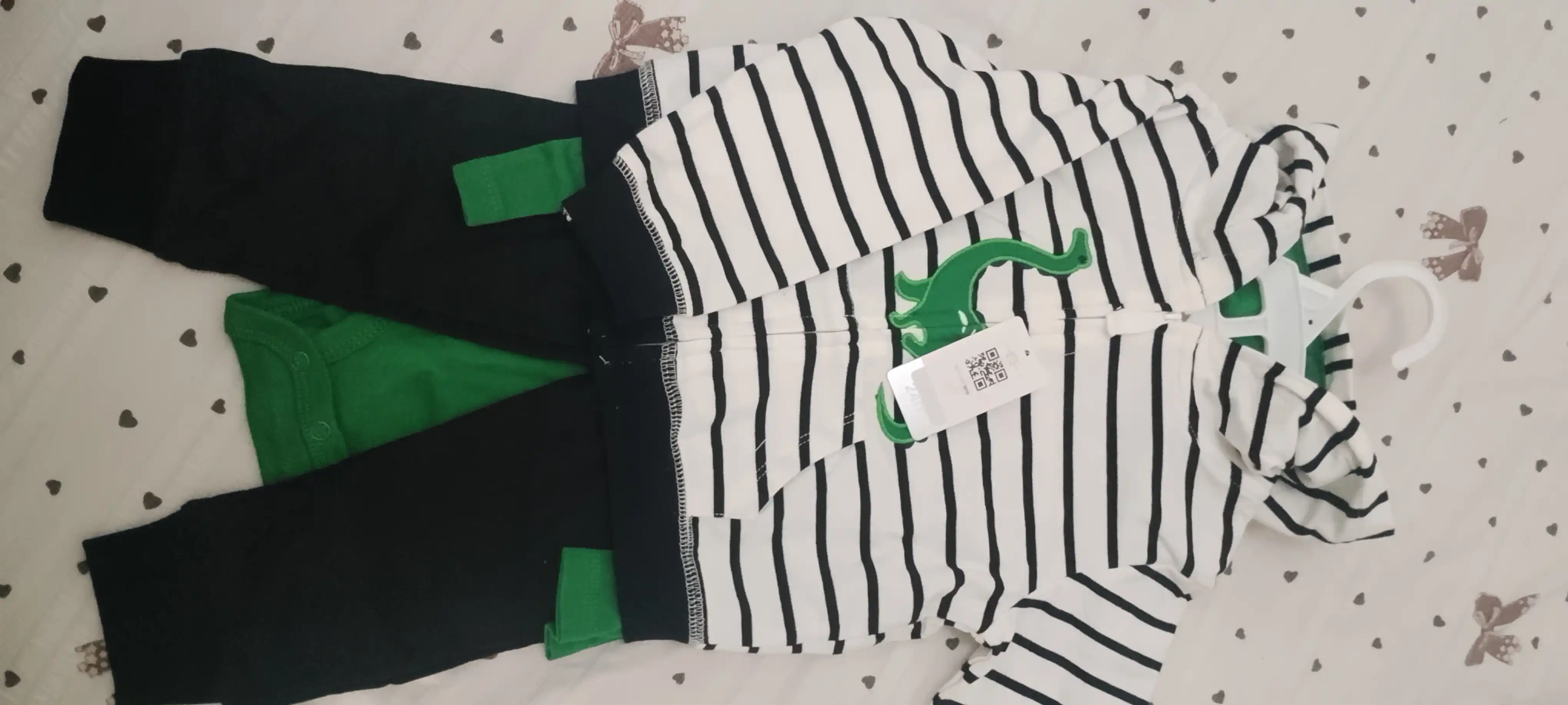 Chaqaloqlar uchun 3 talik Carter's to'plami: kurtka / bomber, bodi va shim (100% paxta)