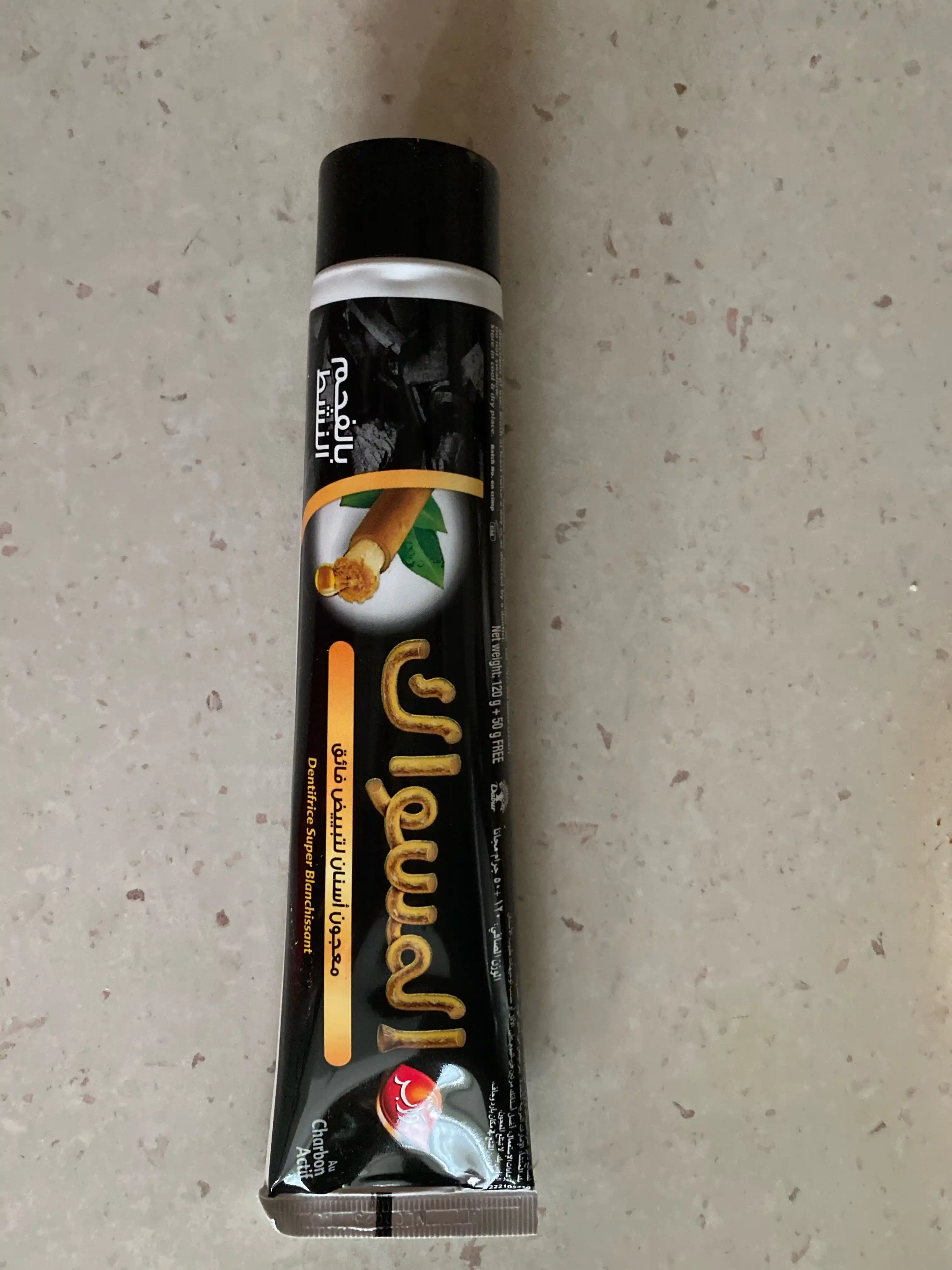 Tish pastasi Dabur Miswak, misvak ekstrakti, ftoridsiz, Dubay