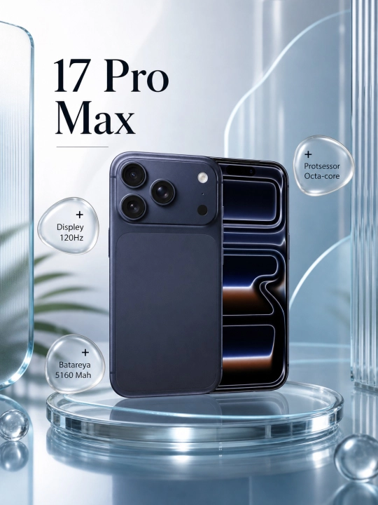 Смартфон 17 Pro Max Wave 7C, 16GB Ram 64GB Rom, 32 Мп, 5000 мАч, Android 16