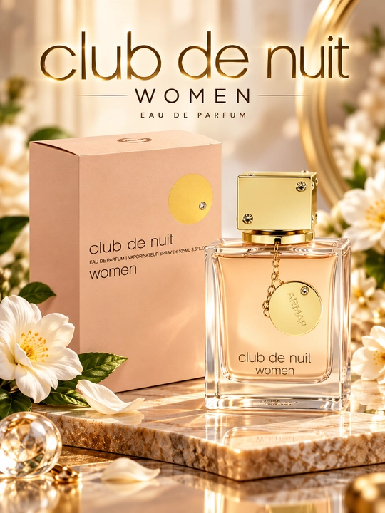 Парфюмированная вода Club De Nuit Woman Perfume Oil Armaf, 100 мл - 
