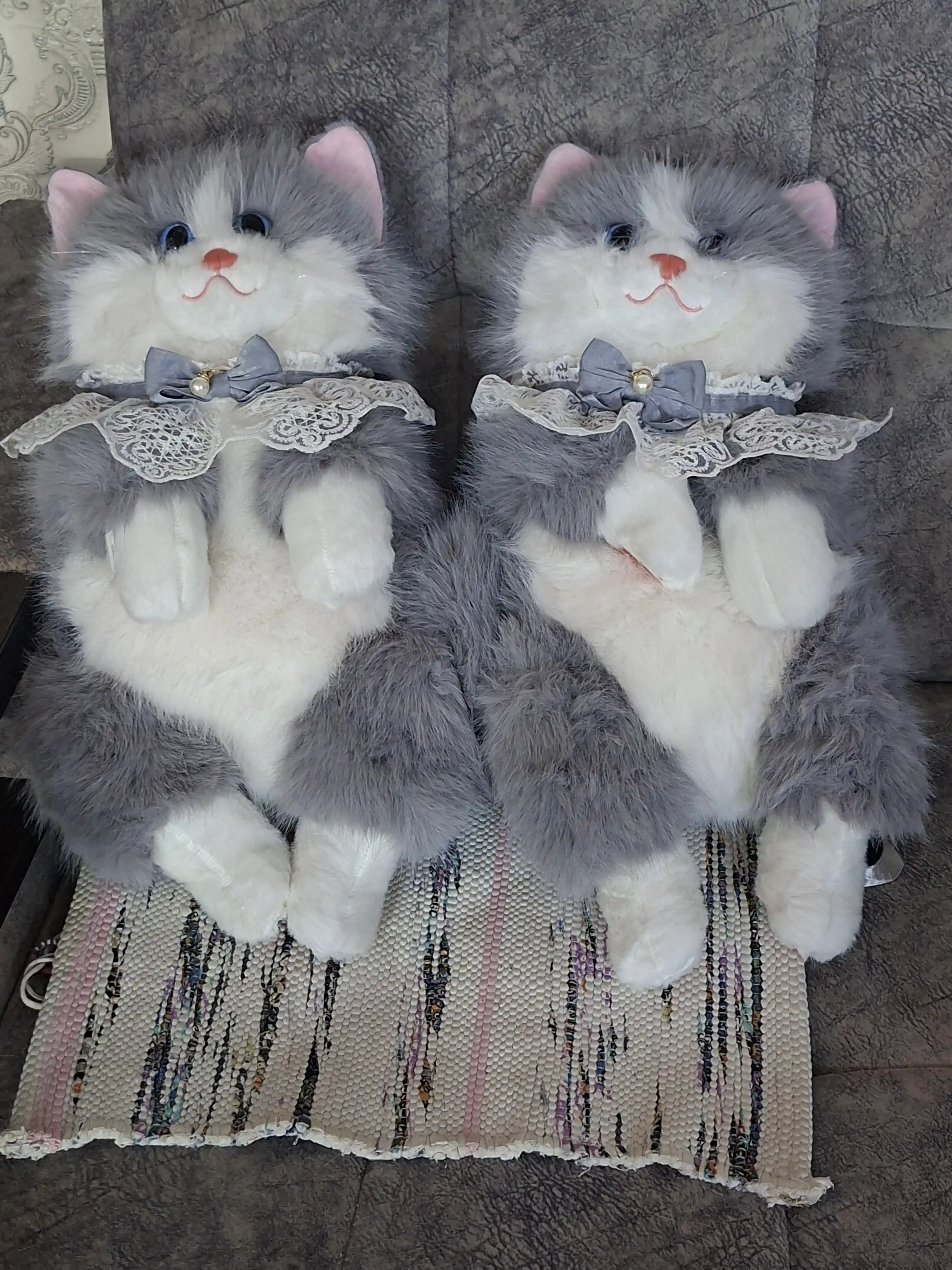 Мягкая игрушка-рюкзак в виде котёнка, плюшевая сумка для девочек, кот Ragdoll, 65 см