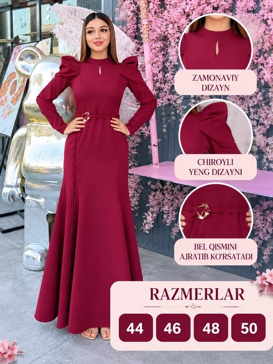 Qizlar va ayollar uchun kechki liboslar