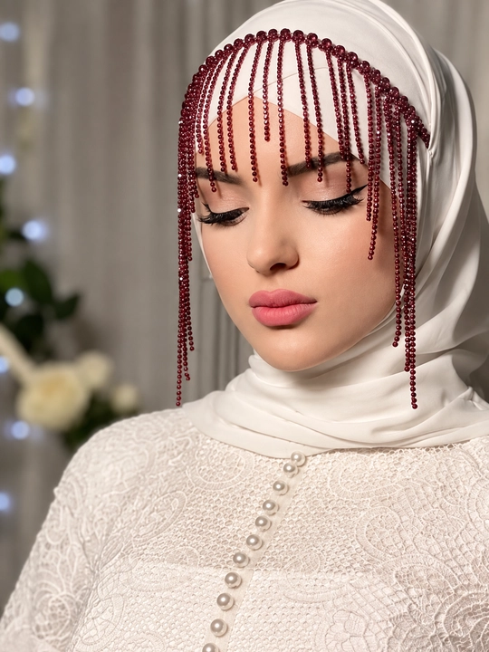 Milliy uslubdagi diadema - sochlar uchun yengil va nafis aksessuar - 