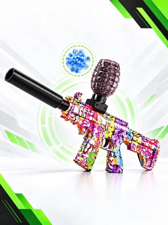 Игрушечный автомат AUG - M416, с гелевыми шариками