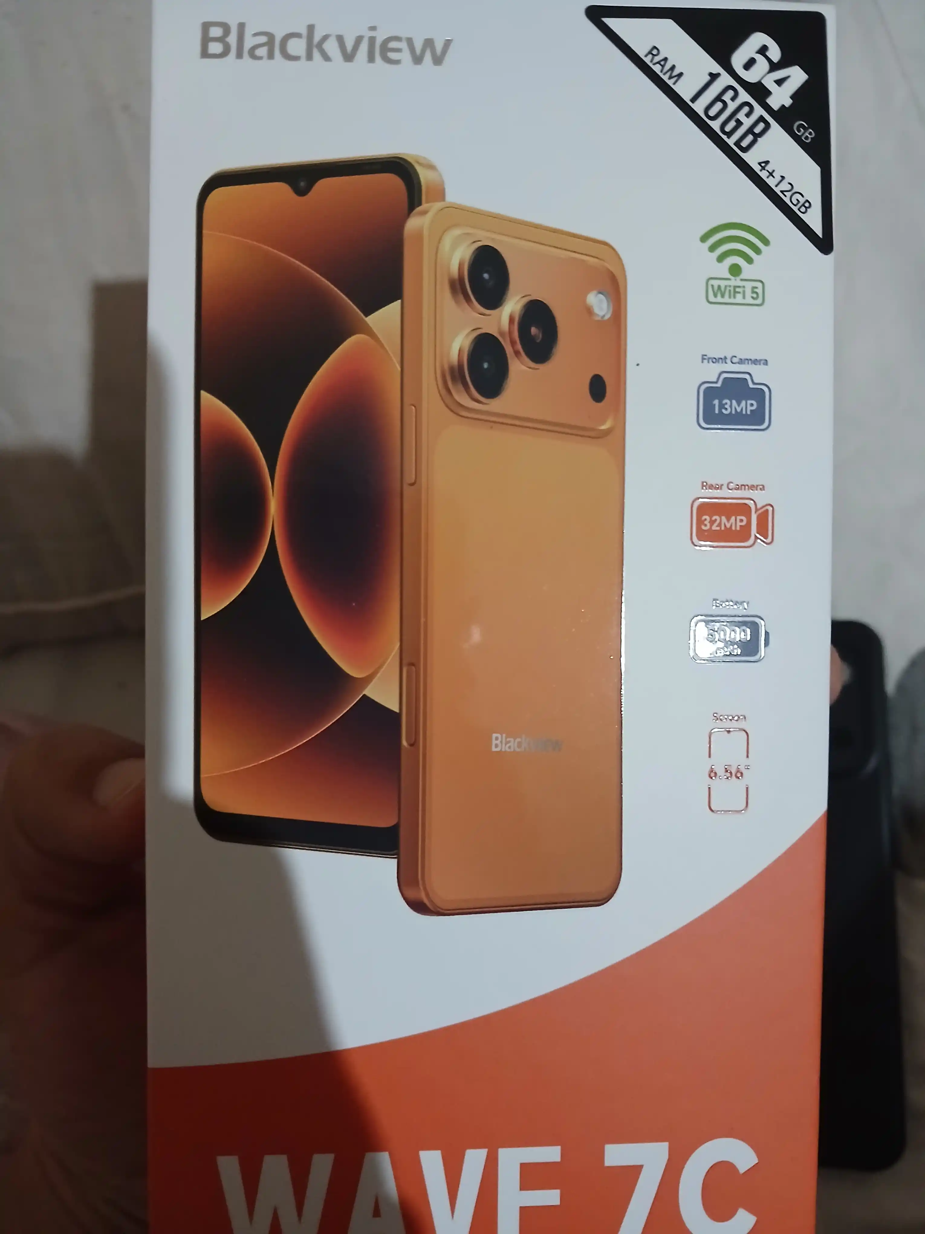 Смартфон 17 Pro Max Wave 7C, 16Gb Ram 64GB Rom, 32 Мп, 5000 мАч, Android 16