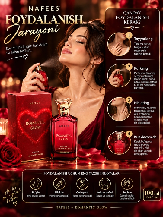 Спрей для тела Naseem Lamsa Aqua Perfume, 100 мл
