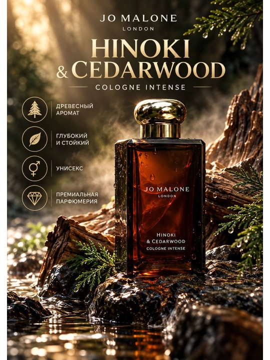 Jo Malone Hinoki & Cedarwood Cologne Intense — 5/10 мл - 