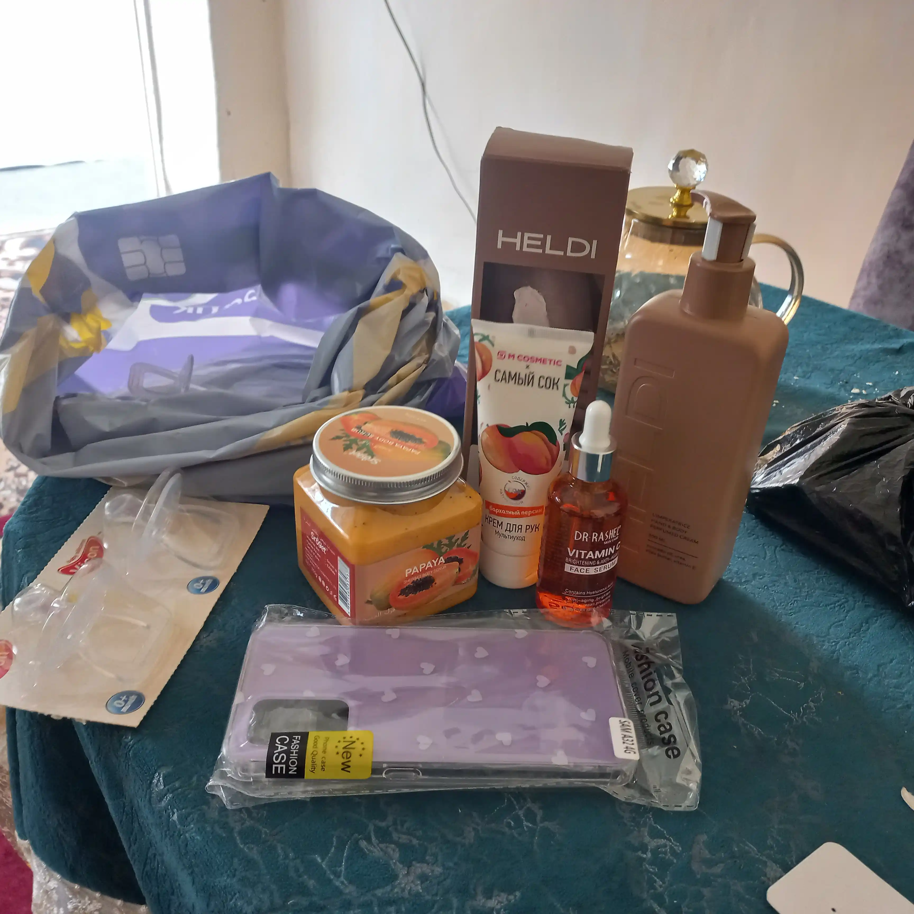HELDI parfyumlangan tana kremi, Blanche, l'imperatrice, Black opium, La Sultane, 300ml