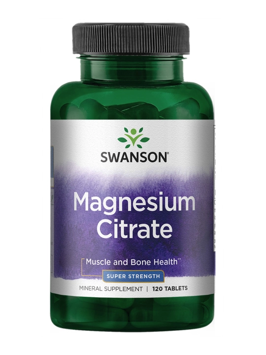 Swanson Magniy Sitrat (Citrate) tabletkalarda