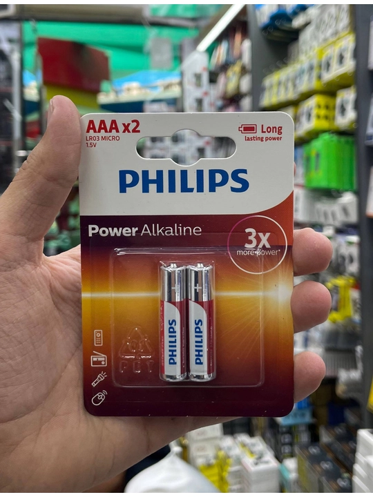 Philips Power AA, AAA soat va pult batareykalari