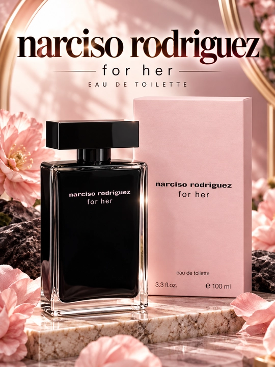 Парфюмерная вода, духи женские, Narciso Rodriguez For Her, 100 ml - 