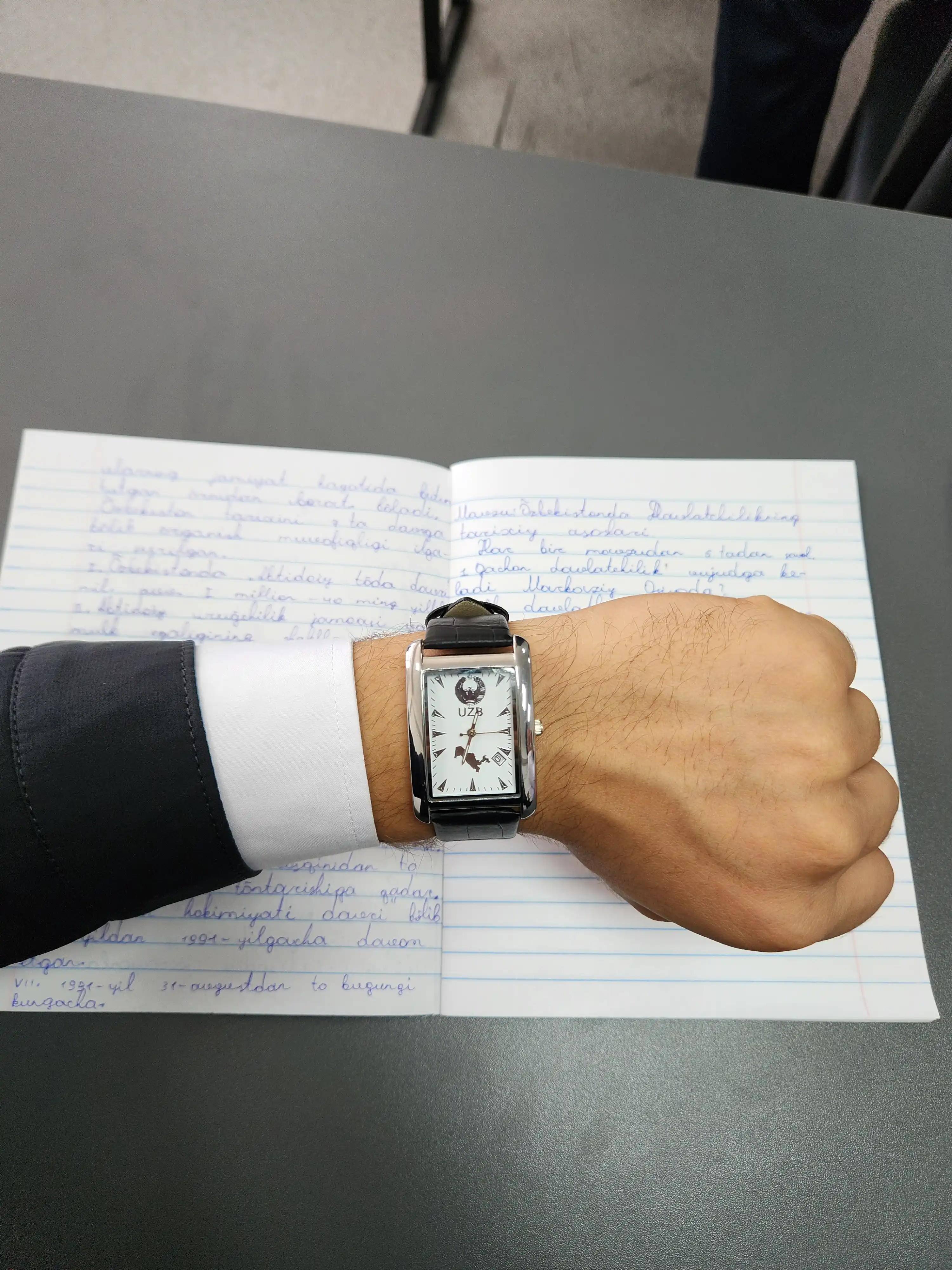 Erkaklar qo'l soati Elegant Premium UZB Soat