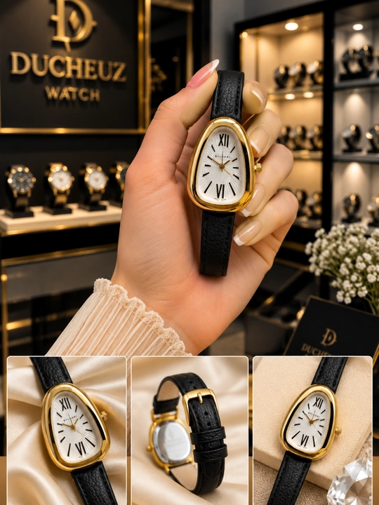 Женские наручные часы BVLGARI — элегантный классический дизайн, кварцевый механизм - 
