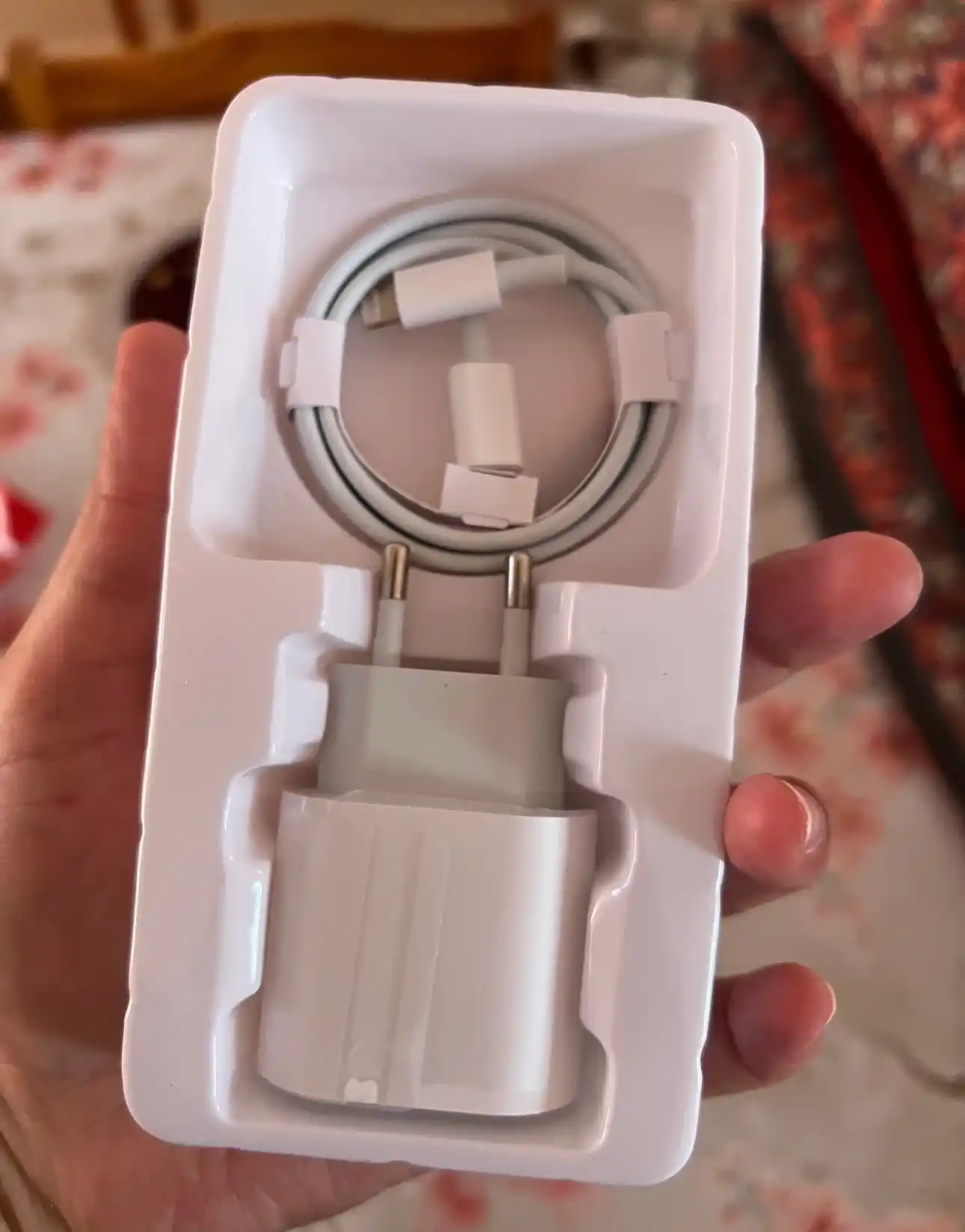 Зарядное устройство для iPhone, быстрая зарядка 25 Вт, с кабелем Type-C — Lightning