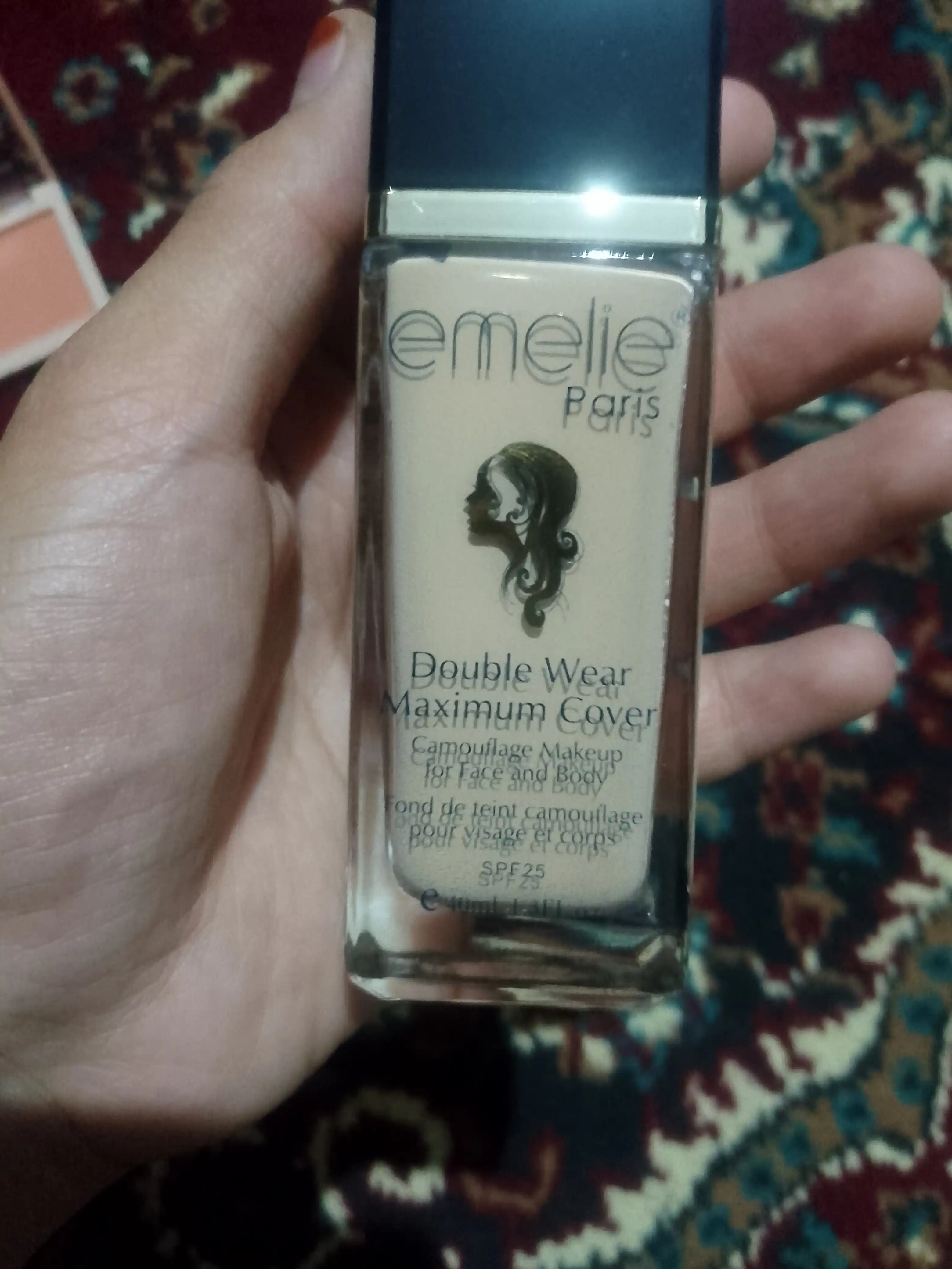 Tonal krem yuz uchun Еmelie spf 25, namlovchi, mat rangi, 40 ml 1. 3fl, item no: e-103
