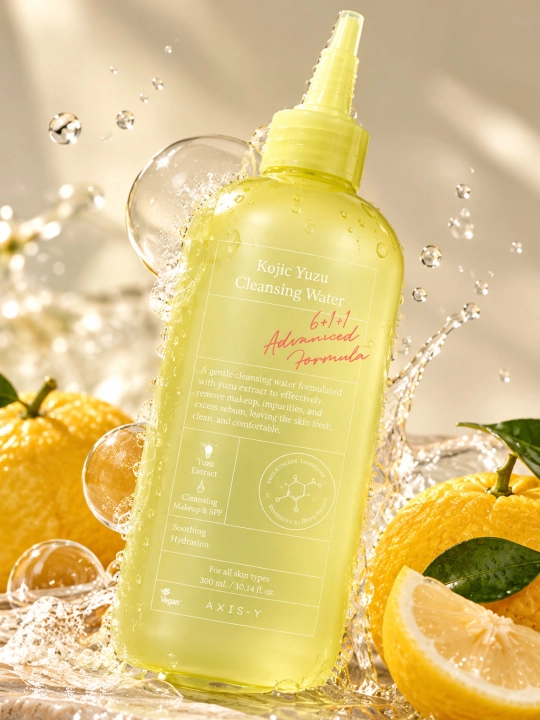 Yuz uchun mitsillyarka -AXIS-Y Kojic Yuzu Cleansing Water