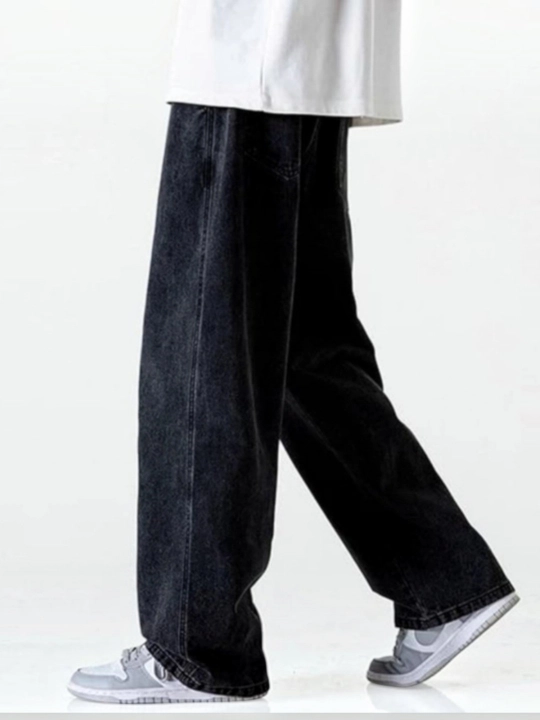 Мужские широкие джинсы в стиле Baggy оversize