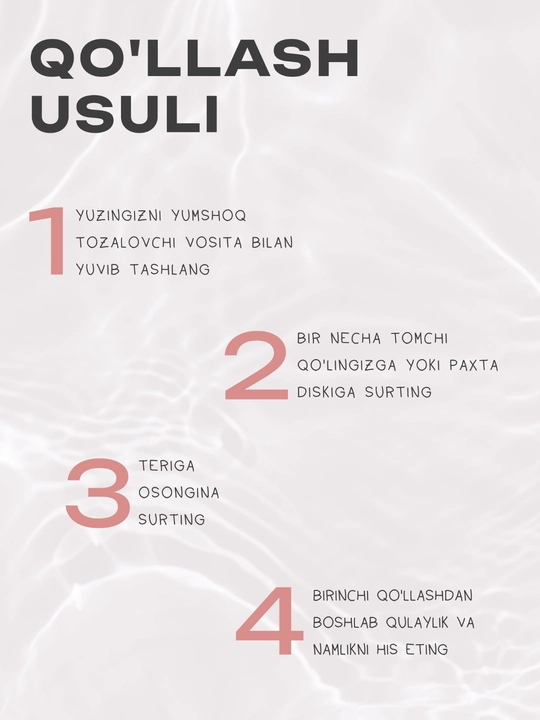 THE U Tone Up Hydra Essence namlovchi yuz essensiyasi