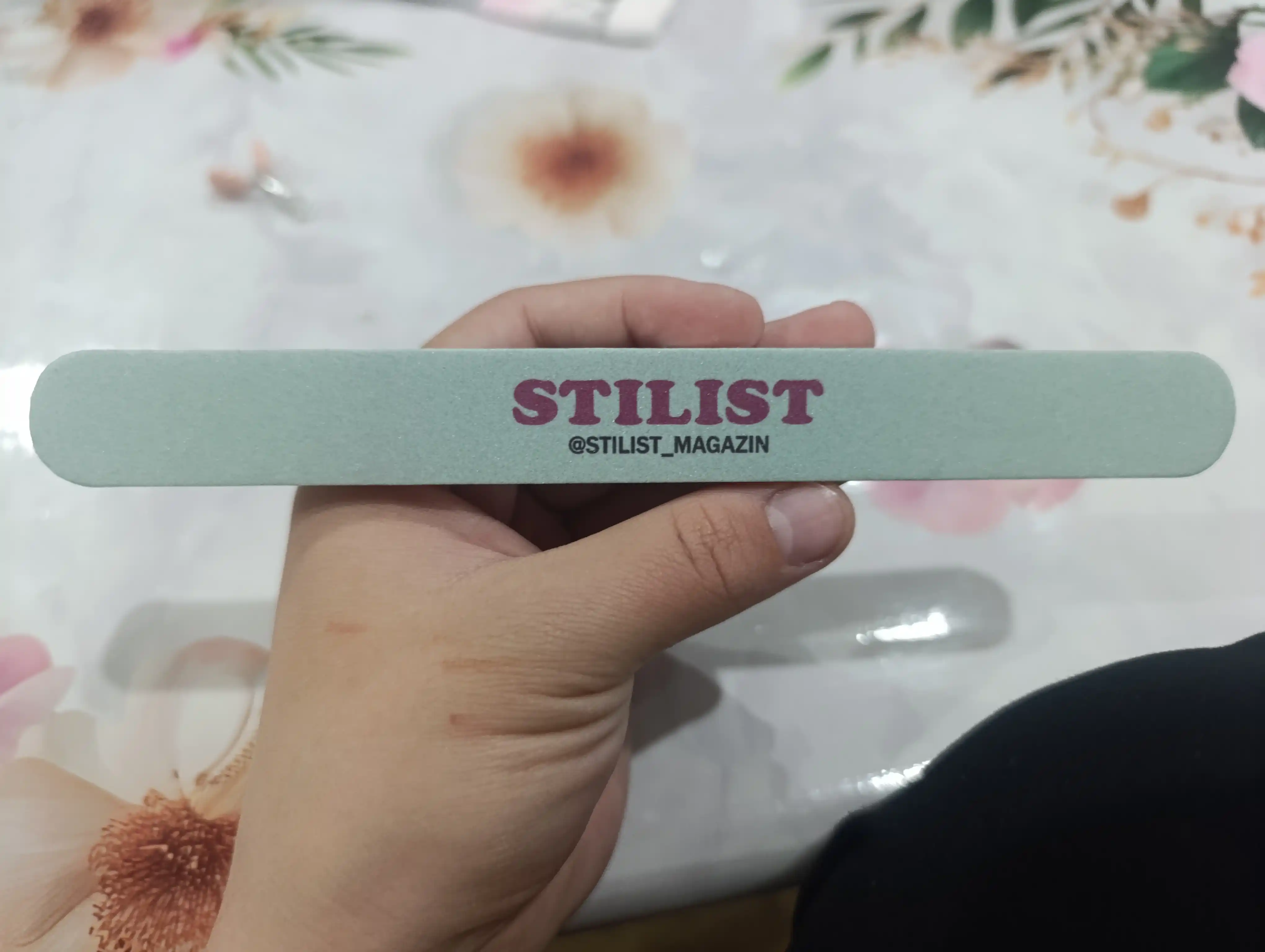 STILIST_STORE Buff 600/3000 grit, ko‘zgu effekti, tirnoqlar uchun buff