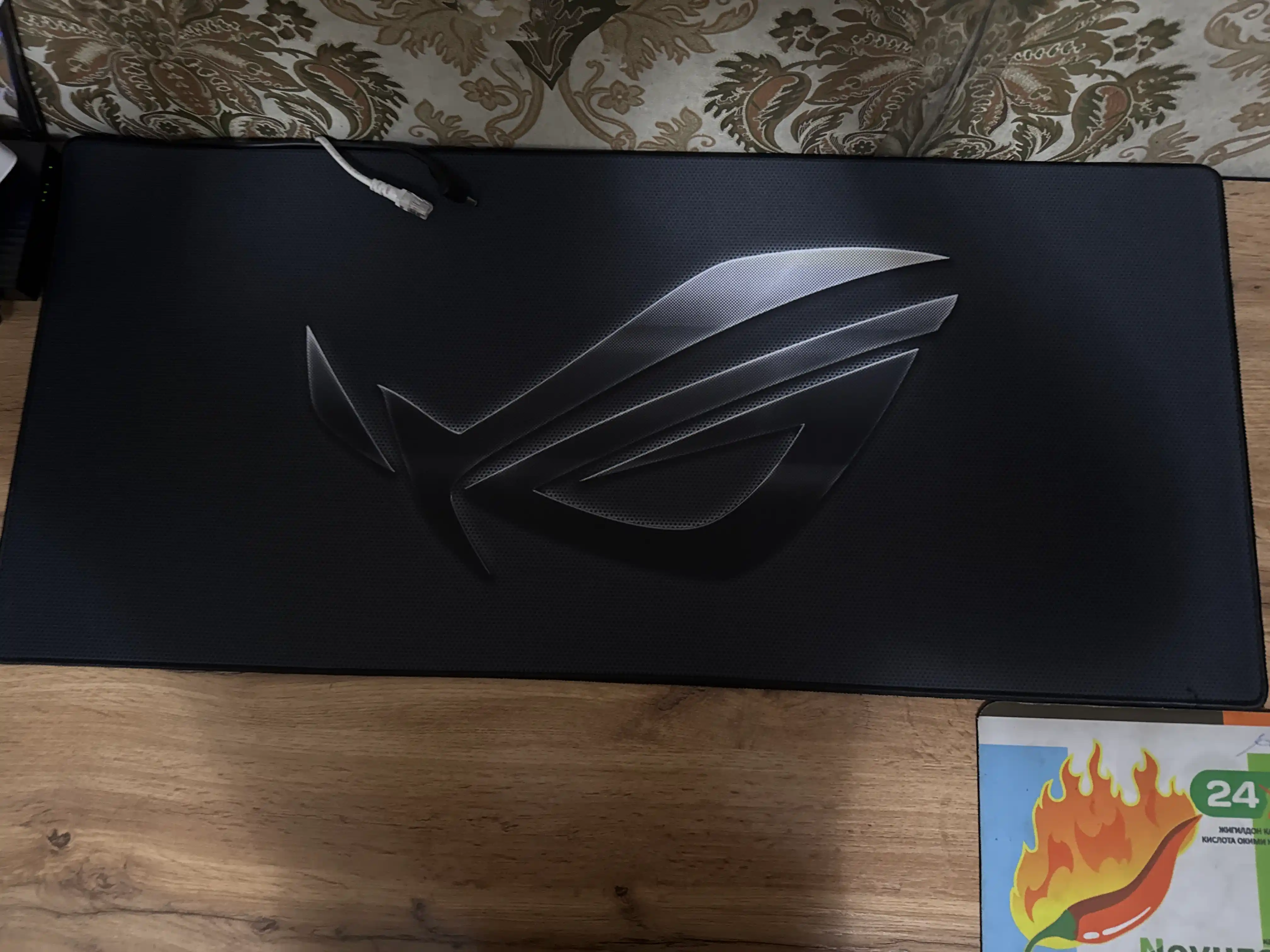 Игровой - офисный коврик для мыши, большой mouse pad, размер 90 × 40 × 3