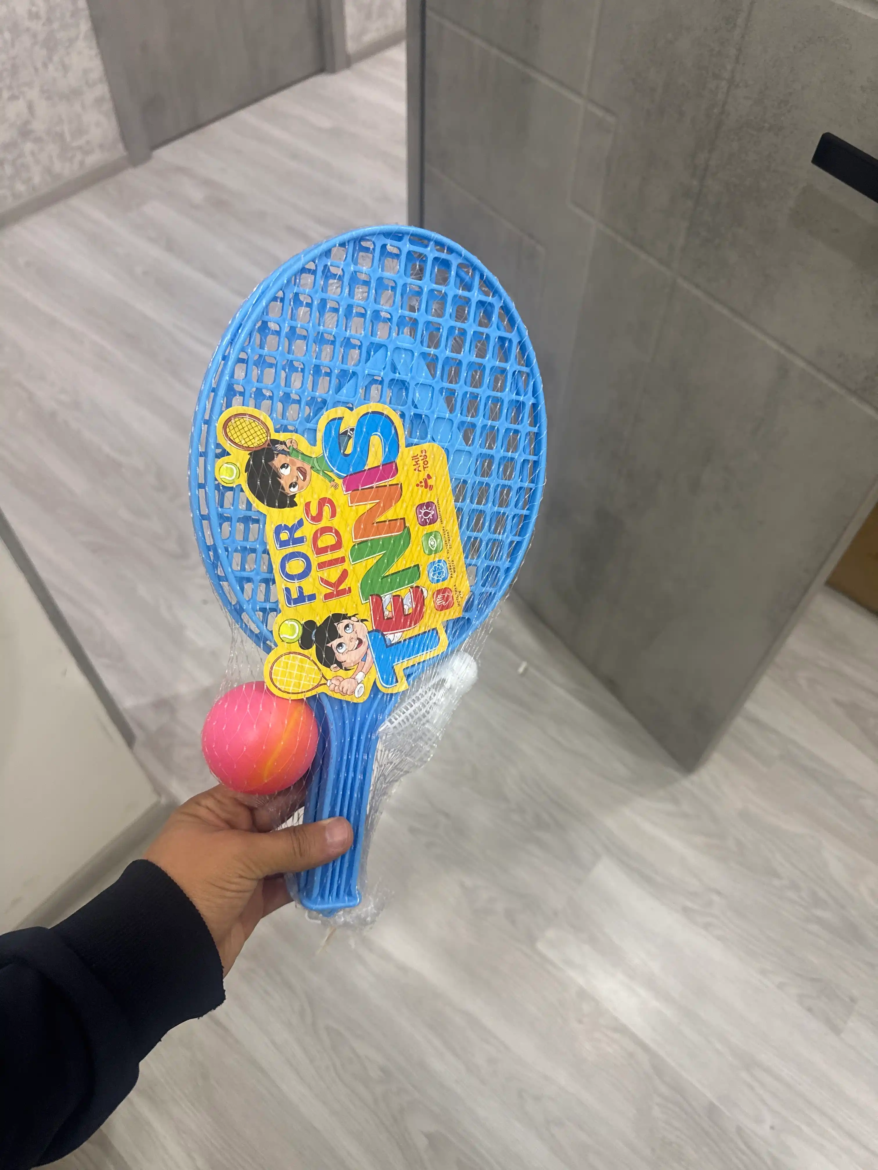 Bolalar uchun «Mini» badminton to‘plami, 2 ta raketka, volan va to‘p, 3 yoshdan