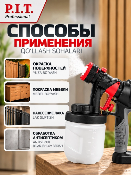 Краскопульт сетевой P.I.T. PSG3021-C
