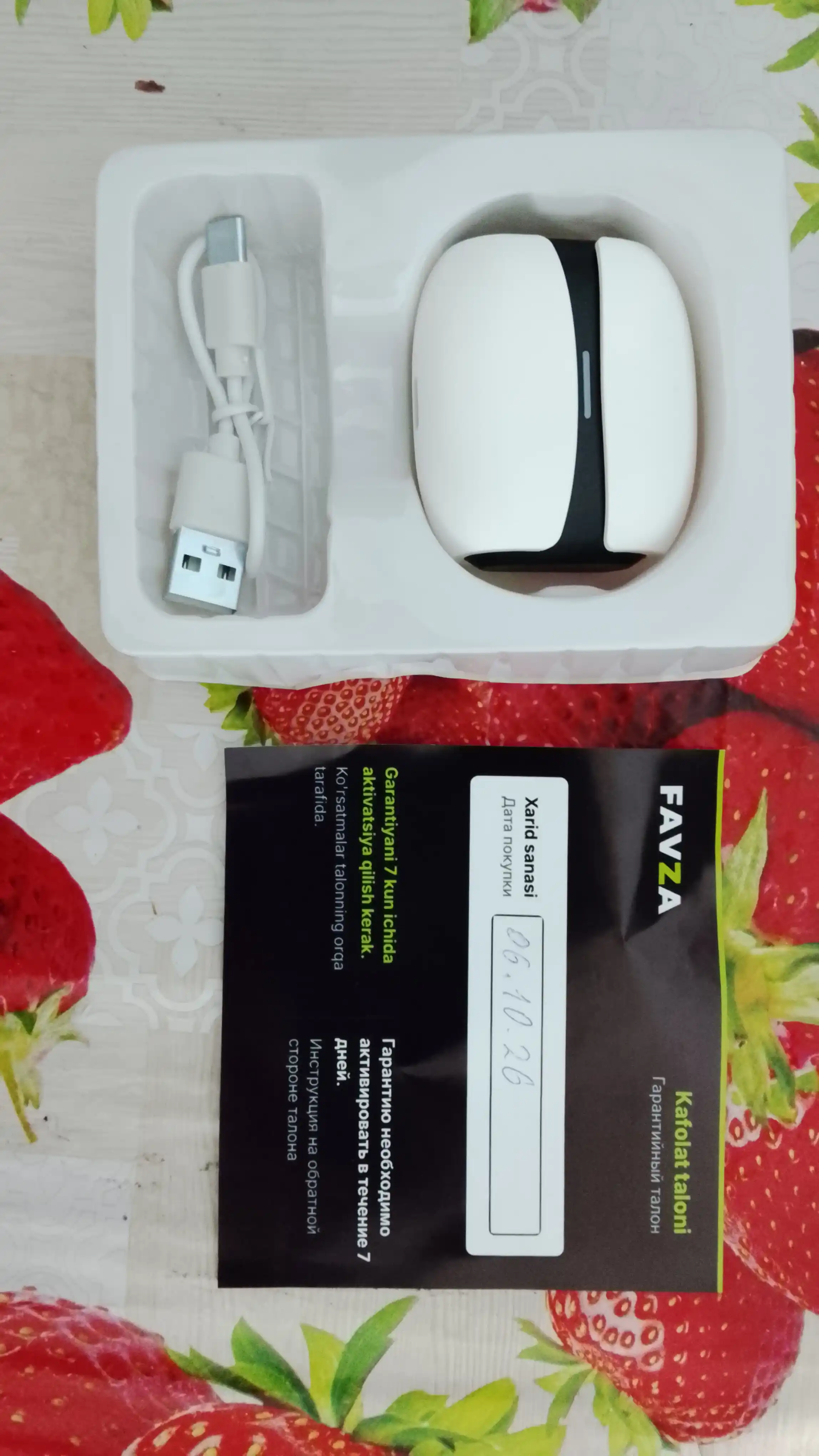 IPhone va Android uchun simsiz, Bluetooth sensorli quloqchinlar, Favza