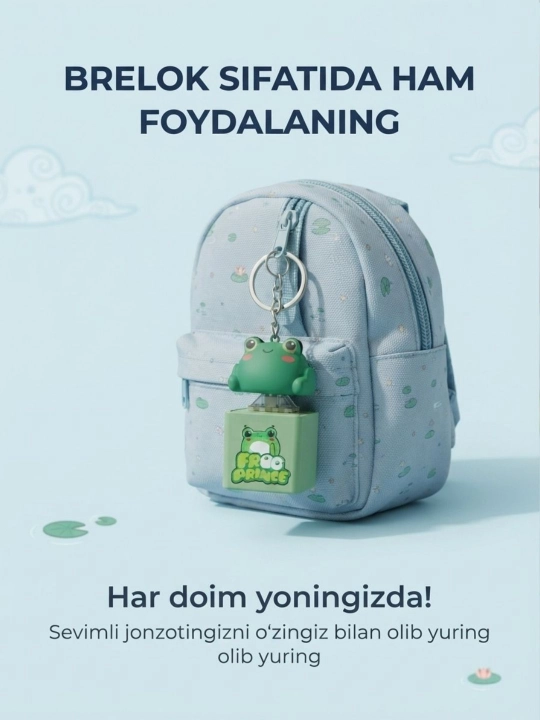 Antistress klaviatura brelok mini – klik tugmali fidget o‘yinchoq, stressni kamaytiradi