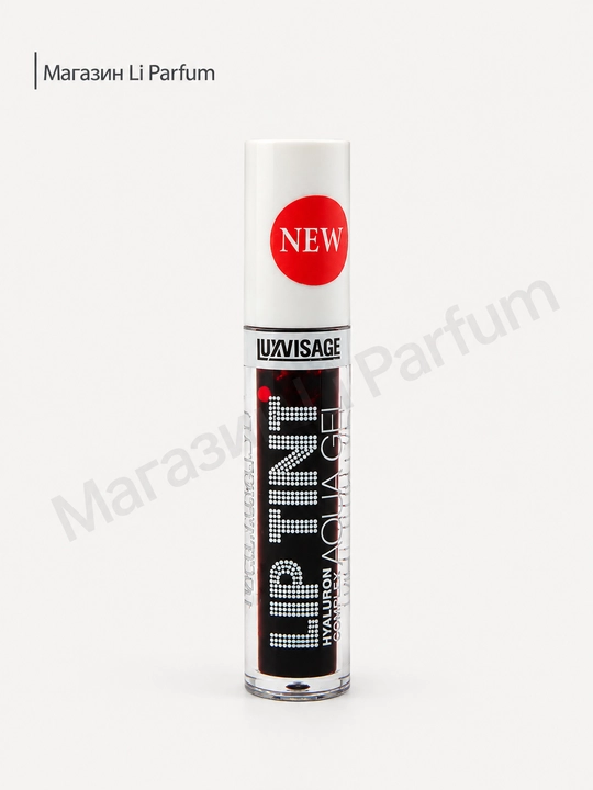 Тинт LUXVISAGE Aqua Gel Lip Tint водостойкий для губ с гиалуроном