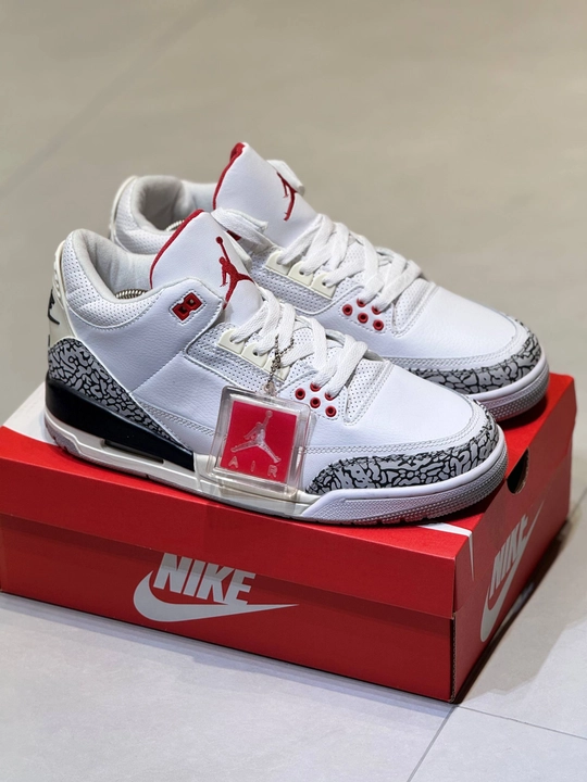 NIKE AIR JORDAN 3 - demisezon uchun krossovkalar, 41-46, sport va kundalik kiyish uchun - 